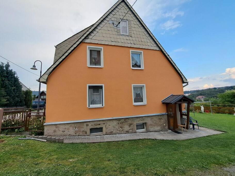 Ferienwohnung Boehmischerblick Bärenstein المظهر الخارجي الصورة