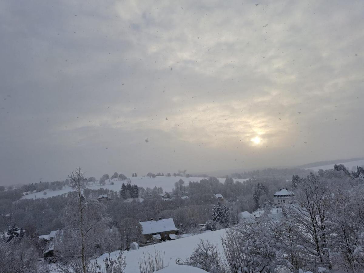 Ferienwohnung Boehmischerblick Bärenstein المظهر الخارجي الصورة